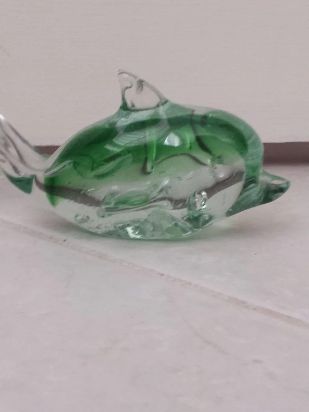 Colored Glass Dolphin
